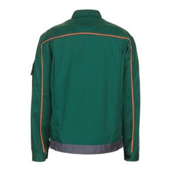 Planam V2 Bundjacke Visline grün/orange/schiefer