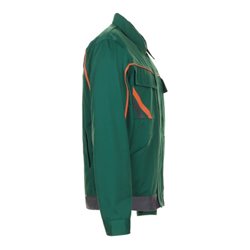 Planam V2 Bundjacke Visline grün/orange/schiefer