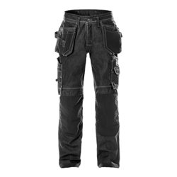 Fristads Handwerker-Jeans 229 DY Schwarz (Herren)