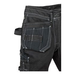 Fristads Handwerker-Jeans 229 DY Schwarz (Herren)