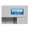 STIER Rollladenschrank lichtgrau