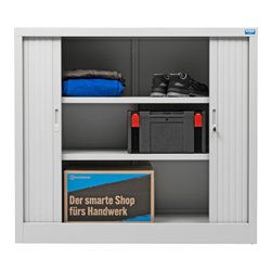 STIER Rollladenschrank lichtgrau