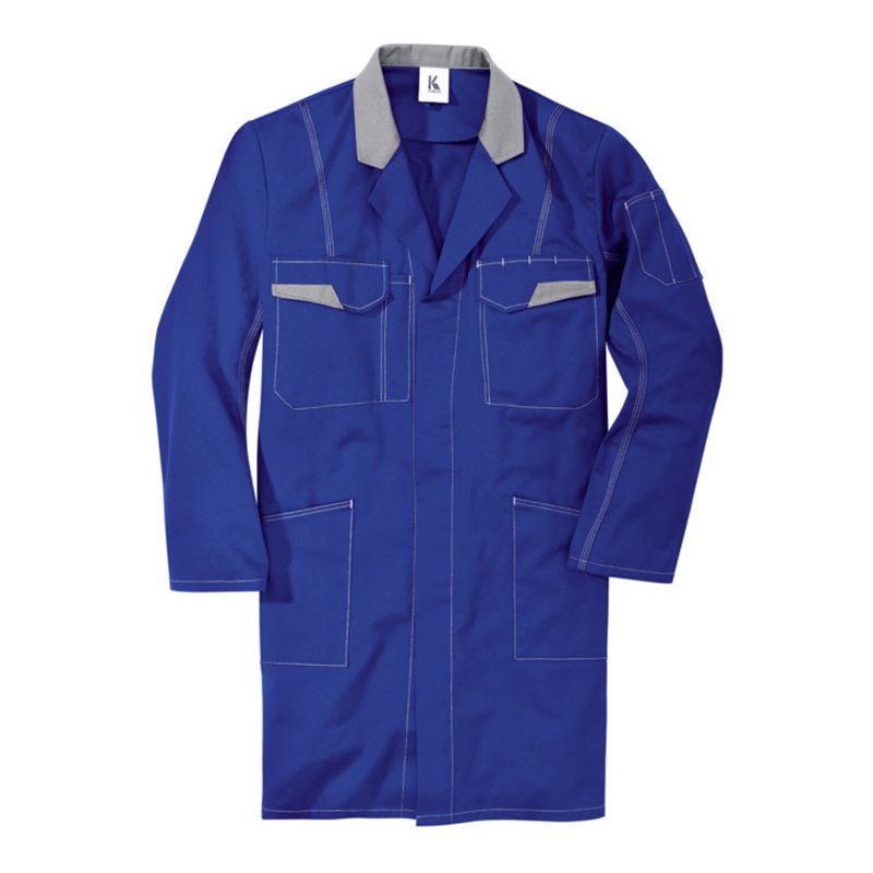 Kübler Image-Dress new design Mantel 1745 kornblumenblau/mittelgrau