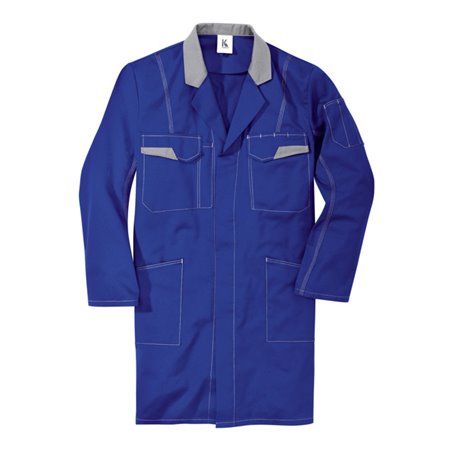 Kübler Image-Dress new design Mantel 1745 kornblumenblau/mittelgrau