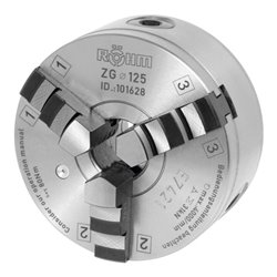 Röhm Dreibacken-Drehfutter Stahl Zylindrische Zentrieraufnahme