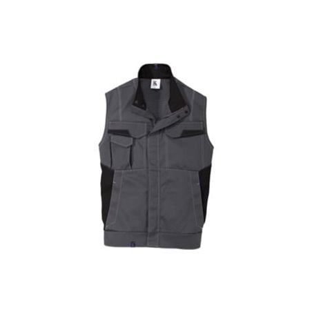 Kübler Image-Dress new design Weste 7348 anthrazit/schwarz