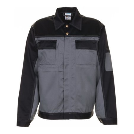 Planam Bundjacke Tristep grau/schwarz