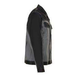 Planam Bundjacke Tristep grau/schwarz