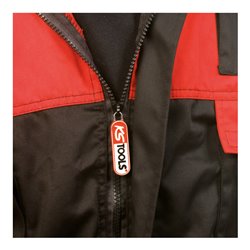 KS Tools Overall, rot/schwarz