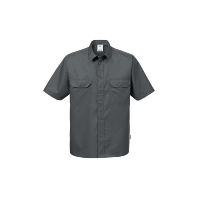 Fristads Hemd Kurzarm 721 B60 Grau (Herren)