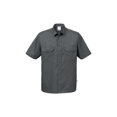Fristads Hemd Kurzarm 721 B60 Grau (Herren)