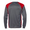 Fristads Langarm-T-Shirt 7071 THV Rot Grau (Herren)