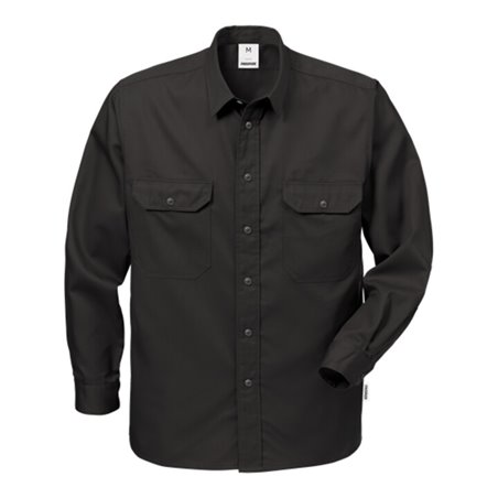 Fristads Hemd Langarm 720 B60 Schwarz (Herren)