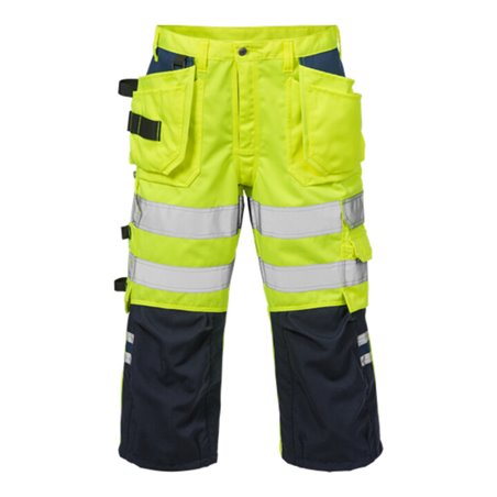Fristads High Vis 3/4 Handwerkerhose Kl. 2 2027 PLU (Herren)