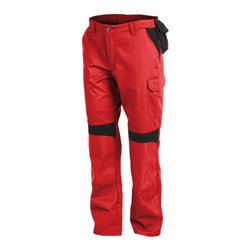 Kübler Inno Plus-Dress Hose 2786 mittelrot/schwarz