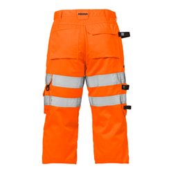 Fristads High Vis 3/4 Handwerkerhose Kl. 2 2027 PLU Orange (Herren)