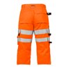 Fristads High Vis 3/4 Handwerkerhose Kl. 2 2027 PLU Orange (Herren)