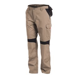 Kübler Inno Plus-Dress Hose 2786 sandbraun/schwarz