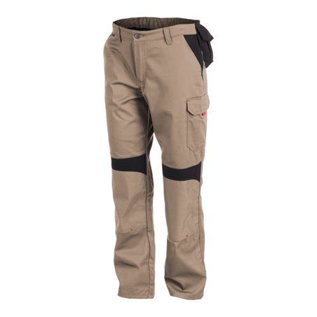 Kübler Inno Plus-Dress Hose 2786 sandbraun/schwarz