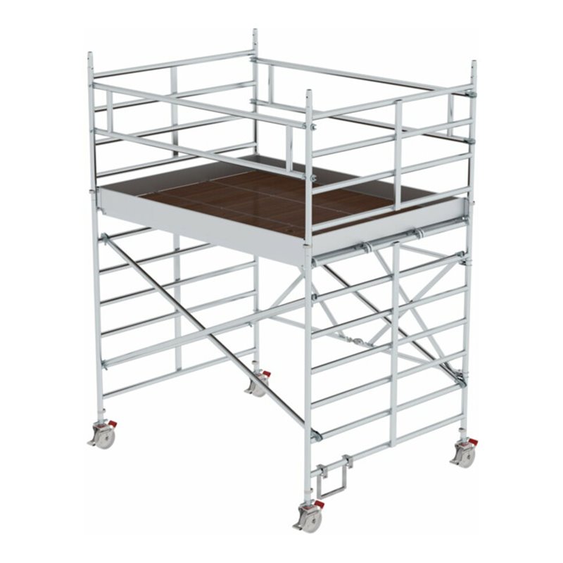 MUNK Aluminium-Klappgerüst mit Dreifach Plattform