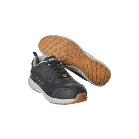 Mascot Sicherheitshalbschuh S3 mit Schnürsenkel Sicherheitshalbschuh schwarz Geöltes Nubuk