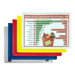 Eichner Magnet-Sichttasche aus Hart-PVC DIN A4 quer