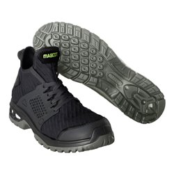 Mascot Sicherheitsstiefel S1P mit Schnürsenkel Sicherheitsstiefelette schwarz Polyamid