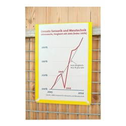 Eichner Magnet-Sichttasche aus Hart-PVC DIN A4 quer