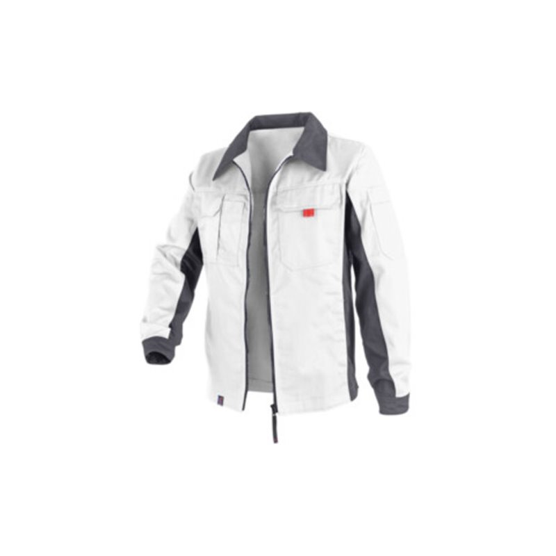 Kübler Inno Plus-Dress Jacke 1734 weiss/anthrazit