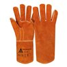 Hase Schweißerhandschuhe Mühlheim Brown aus Rindspaltleder