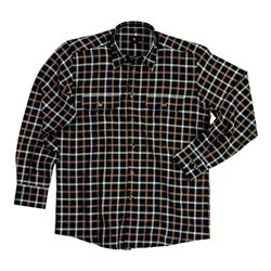 FHB Hemd Alois 90800 schwarz/beige