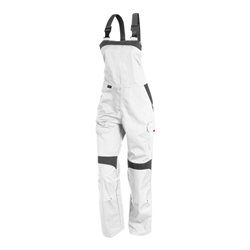 Kübler Inno Plus-Dress Latzhose 3856 weiss/anthrazit