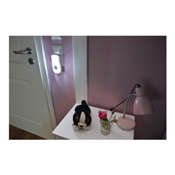 Brennenstuhl LED Sensor Sicherheitsleuchte SLA 16+2 B mit Infrarot-Bewegungsmelder 18 SMD LED 60lm, Akku, Taschenlampe - 1173240