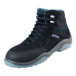 Atlas Sicherheitsstiefel alu-tec 675, S3 C, schwarz/blau 10