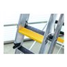 MUNK Stufen-Mehrzweckleiter 3-teilig mit nivello®-Traverse und clip-step R13