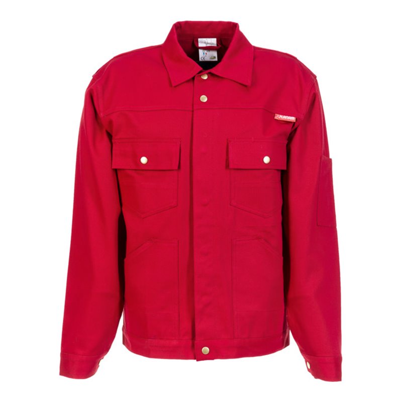 Planam Bundjacke BW 345 mittelrot