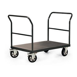 STIER Schwerlast-Plattformwagen Premium mit 2 Schiebebügeln