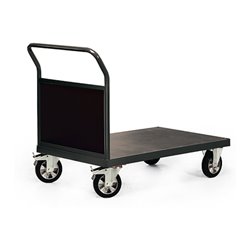 STIER Schwerlast-Plattformwagen Premium mit Stirnwand