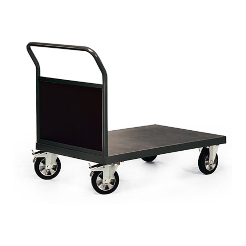 STIER Schwerlast-Plattformwagen Premium mit Stirnwand