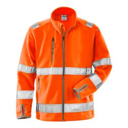 Fristads High Vis Fleecejacke Kl. 3 4400 FE Orange (Herren)