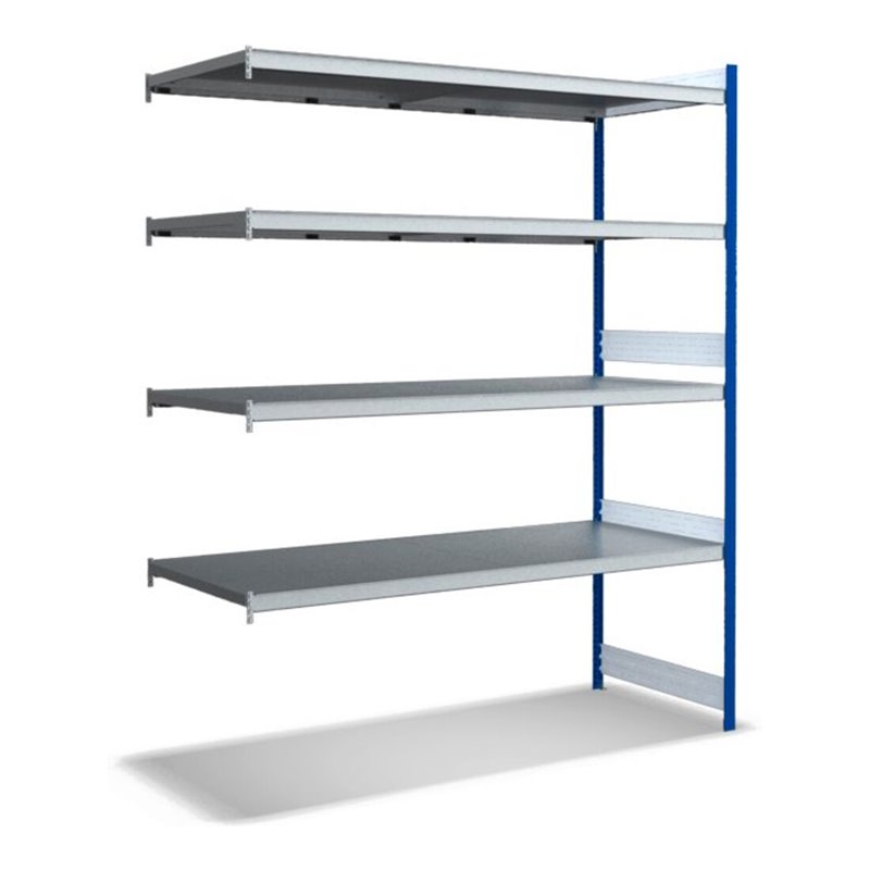 Bito Großfachregal Grundfeld Set, Fachboden, RAL 5010 Enzianblau