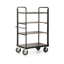 STIER Schwerlast-Etagenwagen Premium 4 Ladeflächen