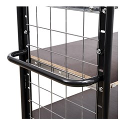 STIER Schwerlast Gitterwand-Etagenwagen Premium 3 Ladeflächen