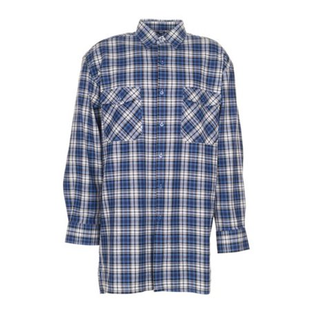Planam Flanellhemd 2001 Hemden blau kariert