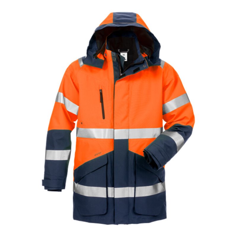 Fristads High Vis GORE-TEX Winterparka Kl.3 4989 GXB Orange (Herren)