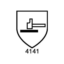 Handschuhe HitFlex N Nylonstrick mit Noppen schwarz