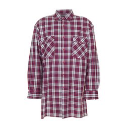Planam Flanellhemd 2001 Hemden rot kariert