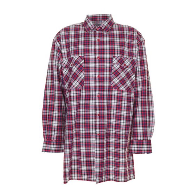 Planam Flanellhemd 2001 Hemden rot kariert