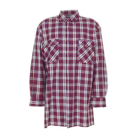 Planam Flanellhemd 2001 Hemden rot kariert