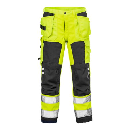 Fristads High Vis Handwerker Softshell-Hose Kl. 2 2083 WYH Gelb (Herren)